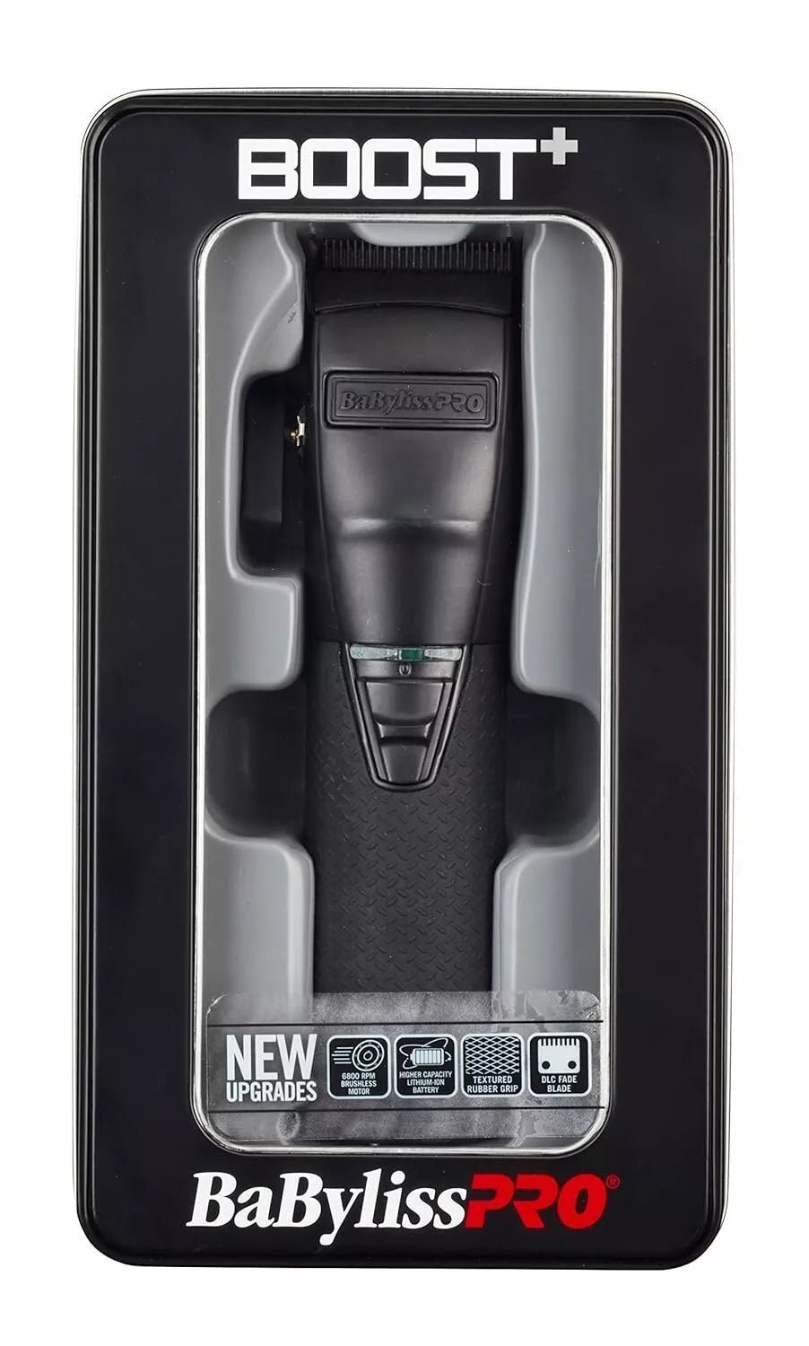 BaBylissPRO Boost+ Professional Cord/Cordless Clippers Matte Black FX870BP-MB