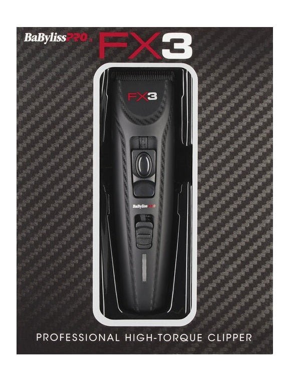 BaBylissPRO FX3 Clipper Black FXX3CB