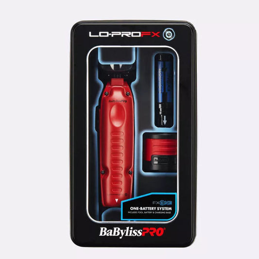 BaBylissPRO FXONE Lo-ProFX Limited Edition Matte Red Trimmer FX729MR