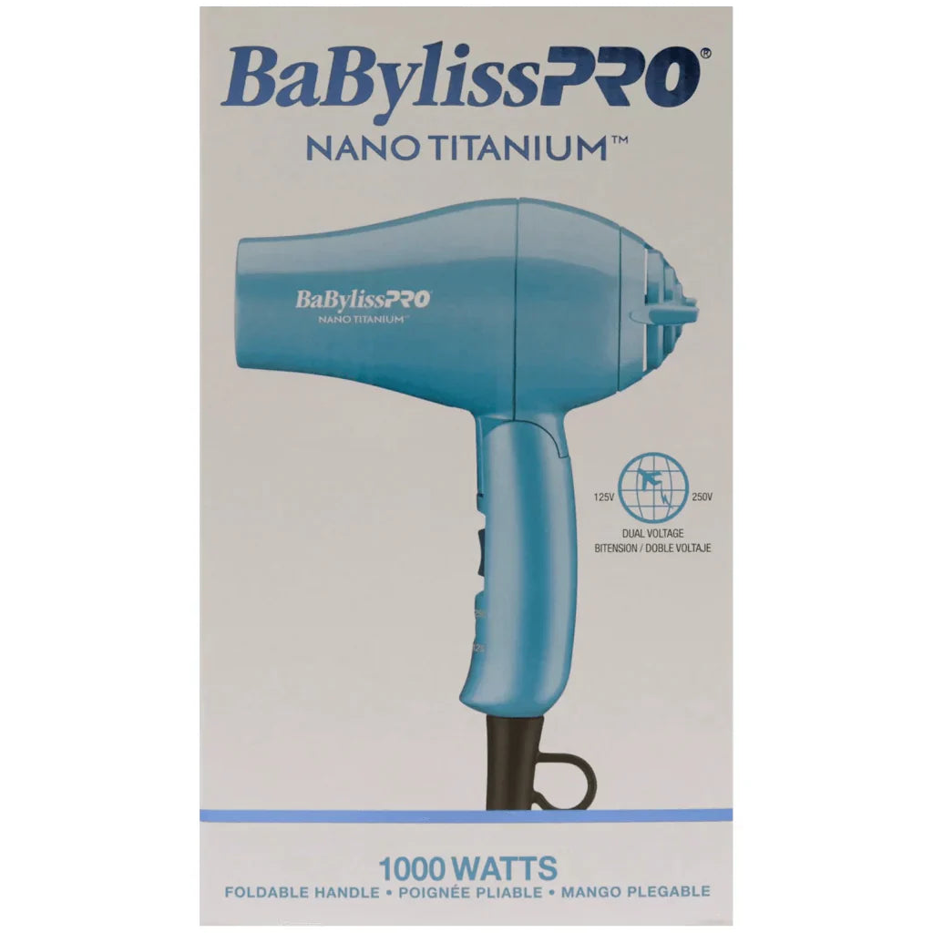 BaBylissPRO Nano Titanium Travel Dryer & Prima 2000 Combo BNT2000UC BNT053TUC